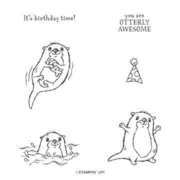 Awesome Otters Stamp Set By Stampin' Up!