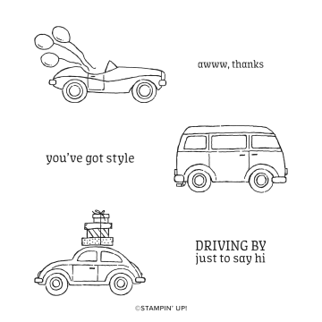 Driving By Stamp Set By Stampin' Up!
