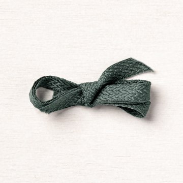 EVENING EVERGREEN CHEVRON WEAVE RIBBON