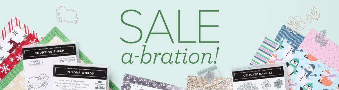 Sale-A-Bration Time!