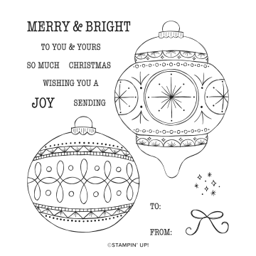 Bright Baubles Stamp Set By Stampin’ Up!