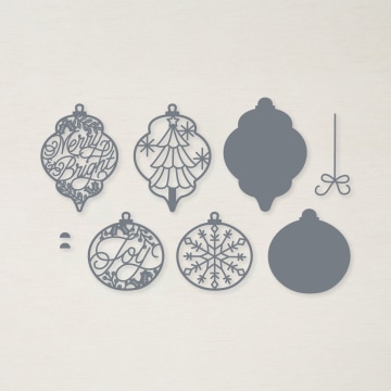 Delicate Baubles Dies By Stampin’ Up!