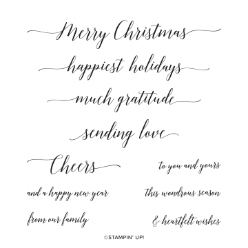 Heartfelt Wishes Stamp Set By Stampin’ Up!