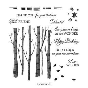 Welcoming Woods Stamp Set By Stampin’ Up!