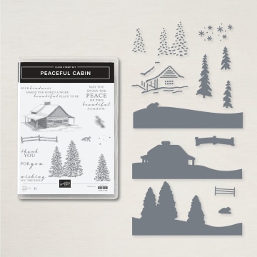 Peaceful Cabin Bundle By Stampin' Up!