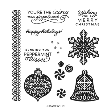 Frosted Gingerbread Stamp Set By Stampin’ Up!