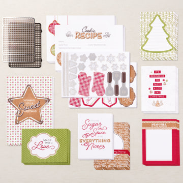 Gingerbread & Peppermint Memories & More Card Pack By Stampin’ Up!