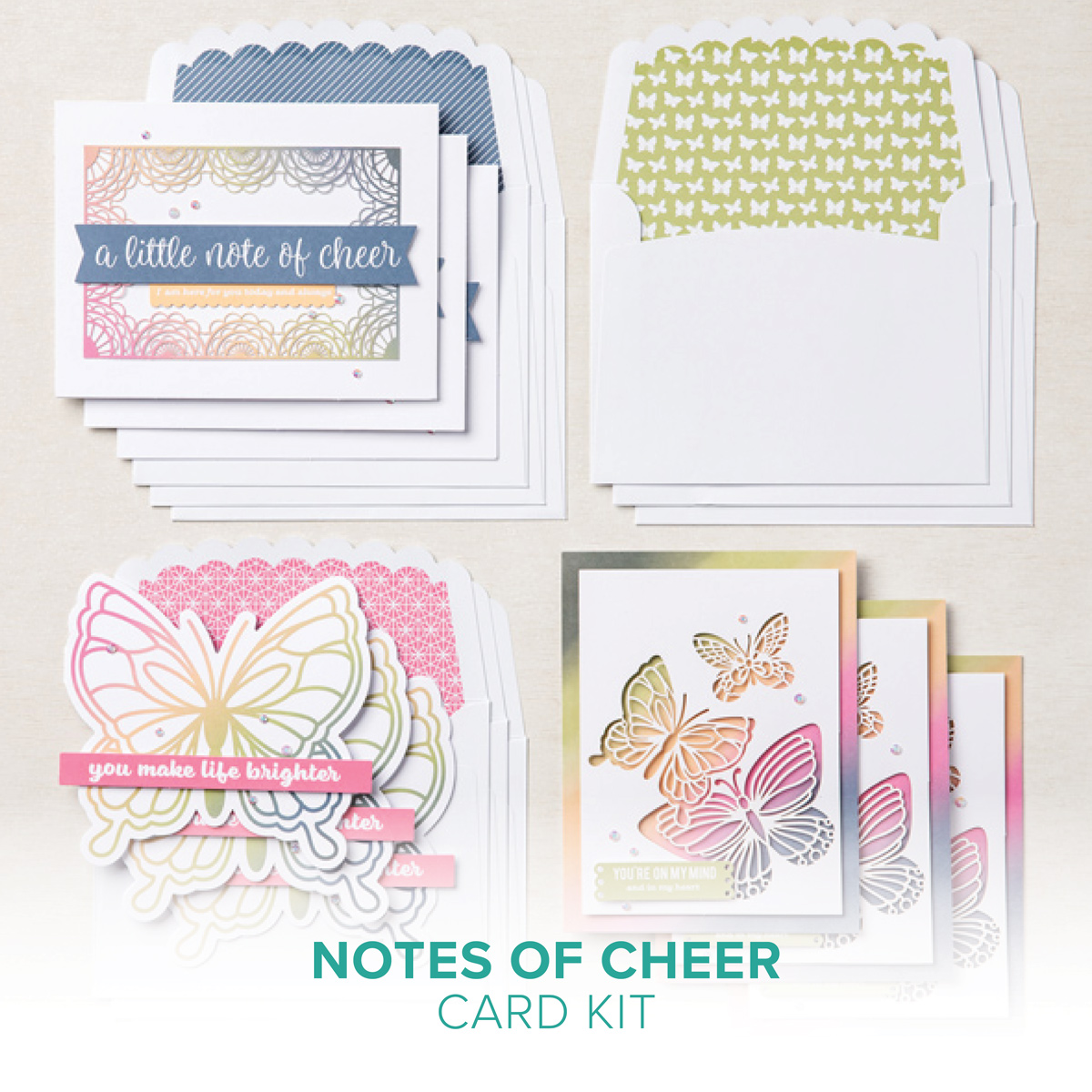 NOTES OF CHEER CARD KIT