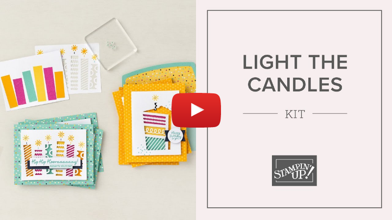 Light The Candles Card Kit